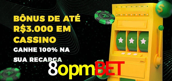 8opmbet melhor bônus de depósito